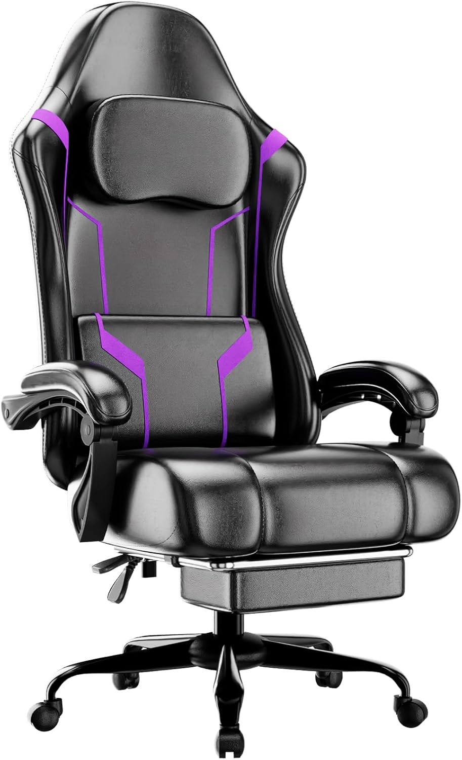 Ergonomic Office Chair - كرسي ألعاب مريح مع وسادة زنبركية