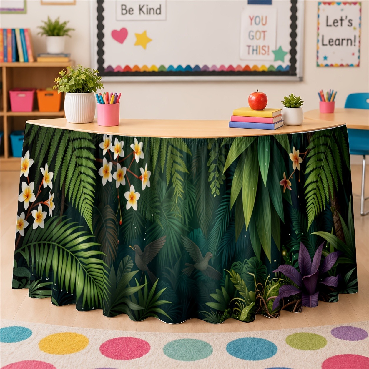 زينة نباتية خضراء فريدة للمكات - مراجعة Home Office Work Table وسعره