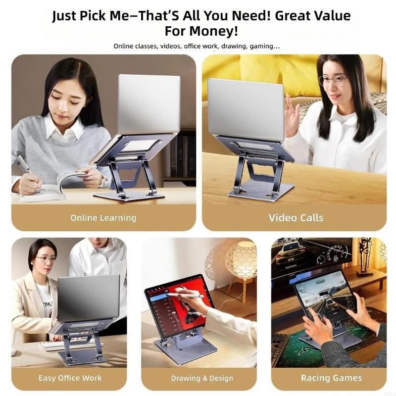 حامل كمبيوتر محمول Q6PA للمكتب - مراجعة Home Office Work Table وسعره