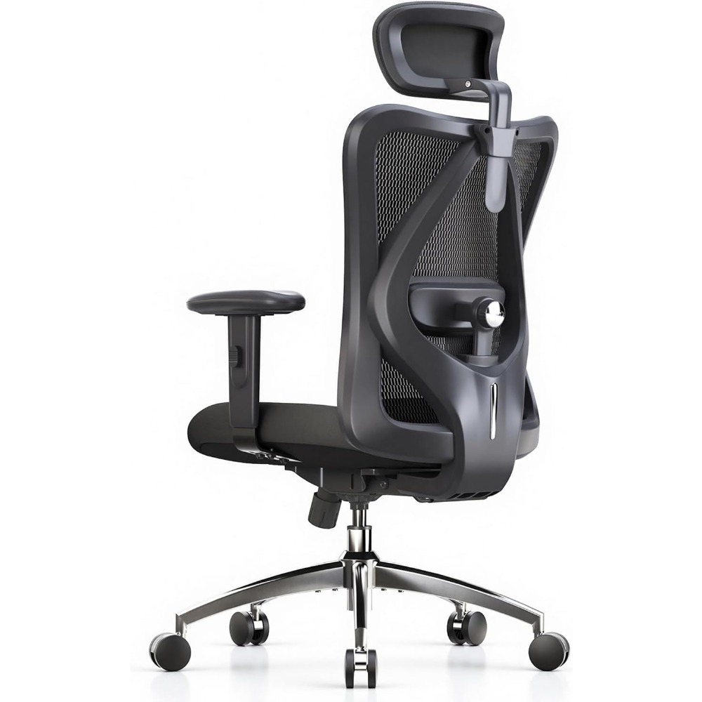 كرسي مكتب شبكي مريح مع دعم قطن - مراجعة Ergonomic Office Chair وسعره