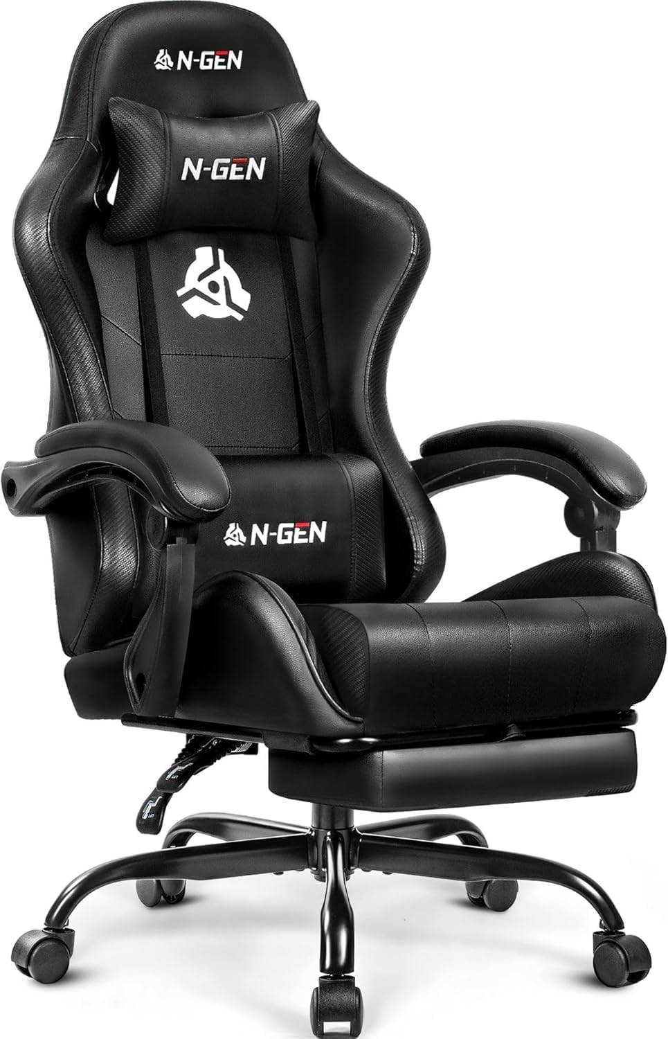 كرسي ألعاب مع مسند للقدمين ودع - مراجعة Ergonomic Office Chair وسعره
