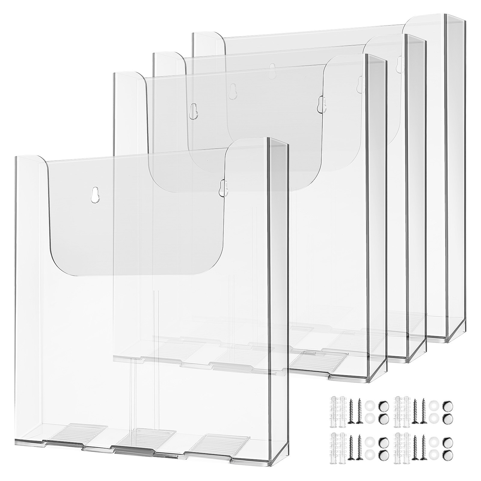 4 قطع حامل مجلات أكريليك للترك - مراجعة Document Holder Stand وسعره