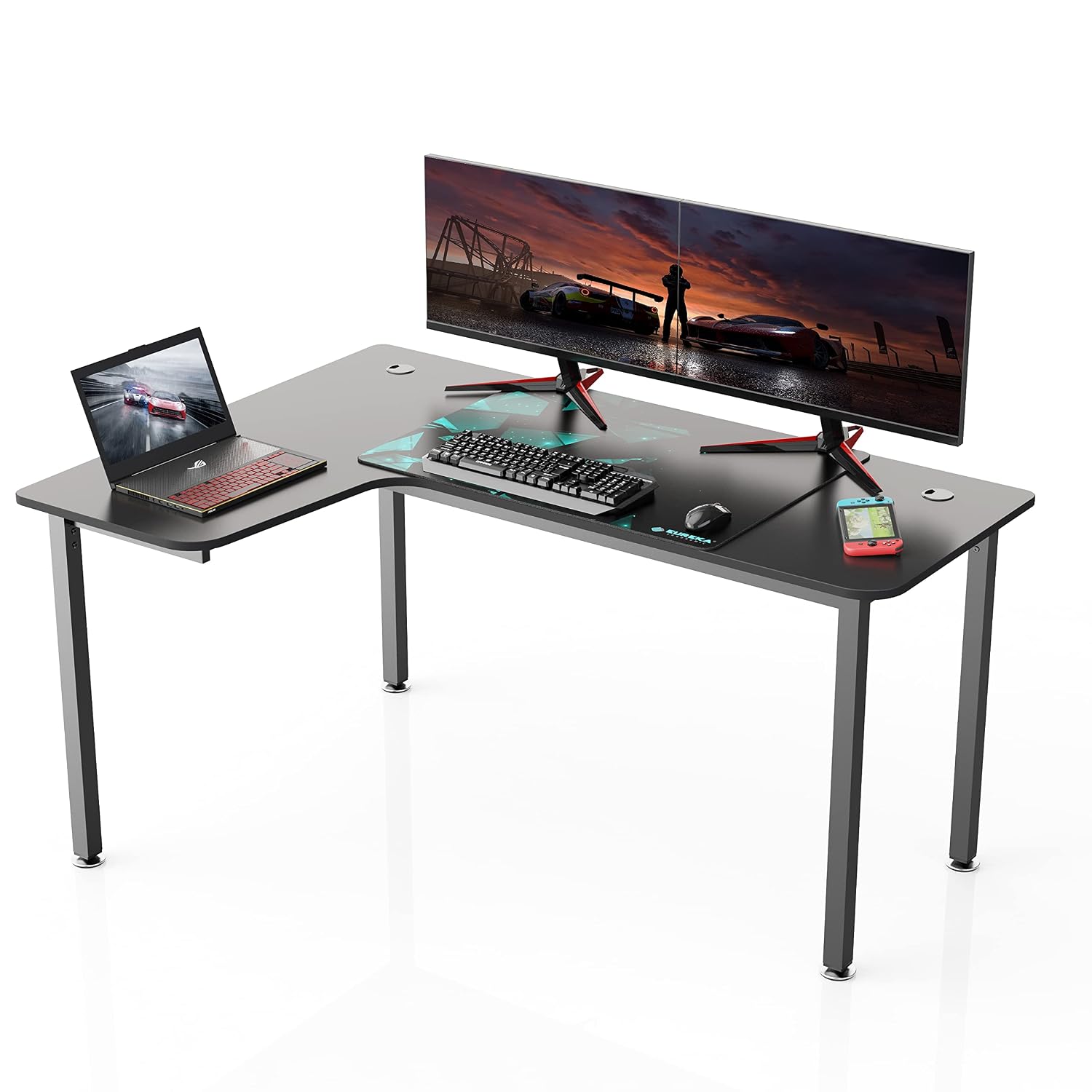 مكتب زاوية على شكل حرف L بطول  - مراجعة Home Office Work Table وسعره