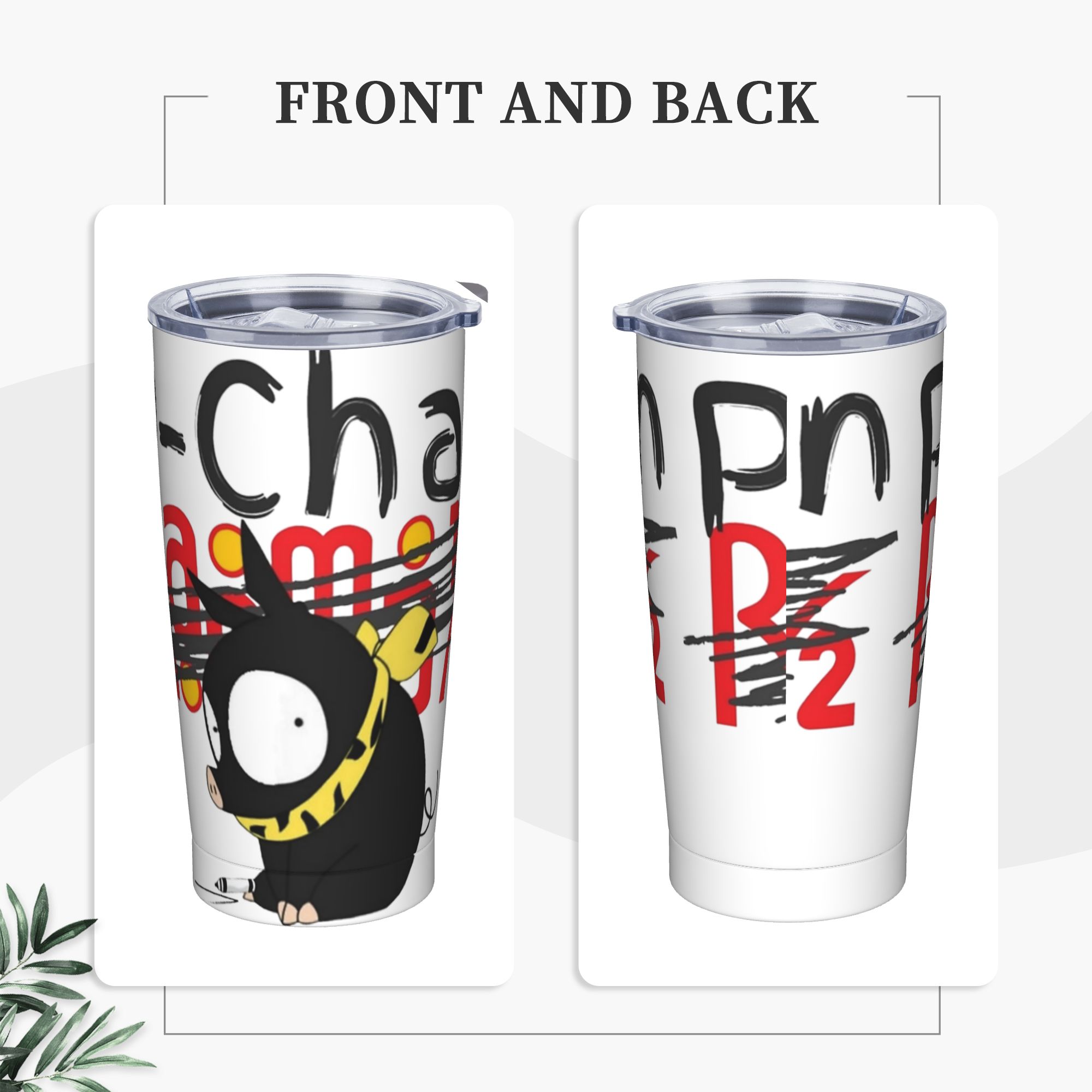 كوب معزول بشعار P-Chan Ranma م - مراجعة Home Office Logo وسعره