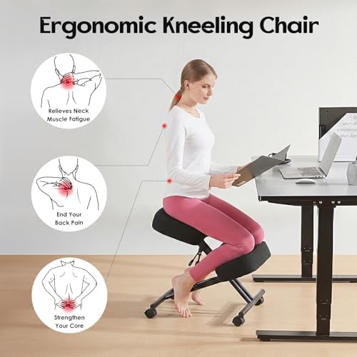 كرسي مريح للركوع، مصنوع من قما - مراجعة Ergonomic Office Chair وسعره